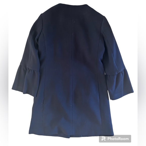 H&M navy blue coat; size 6 - Picture 8 of 8